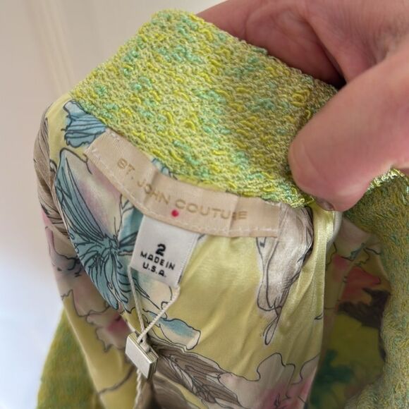 St. John Couture line burst knit skirt NWT - Picture 6 of 12